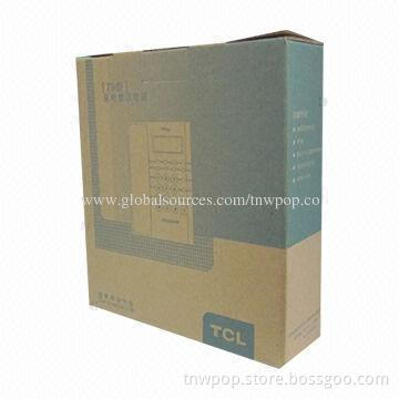 Carton Box, Strong, Stable, Eco-friendly Material and Printing, Eye-catching